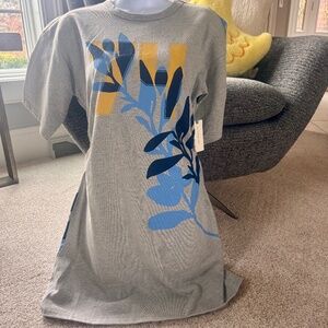 Daily Practice Short-Sleeve Mini T-Shirt Dress